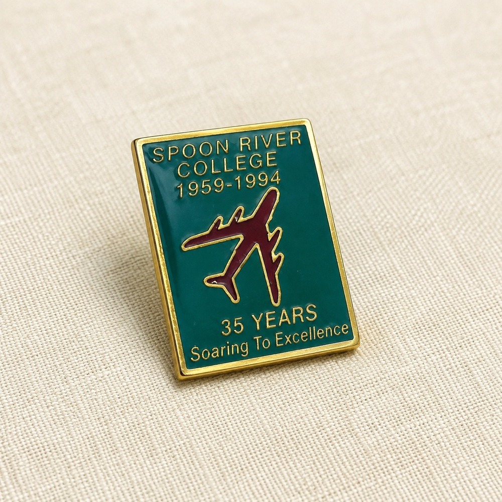 Spoon River College 35 Years Soaring To Excellence 1959-1994 Enamel Lapel‎ Pin